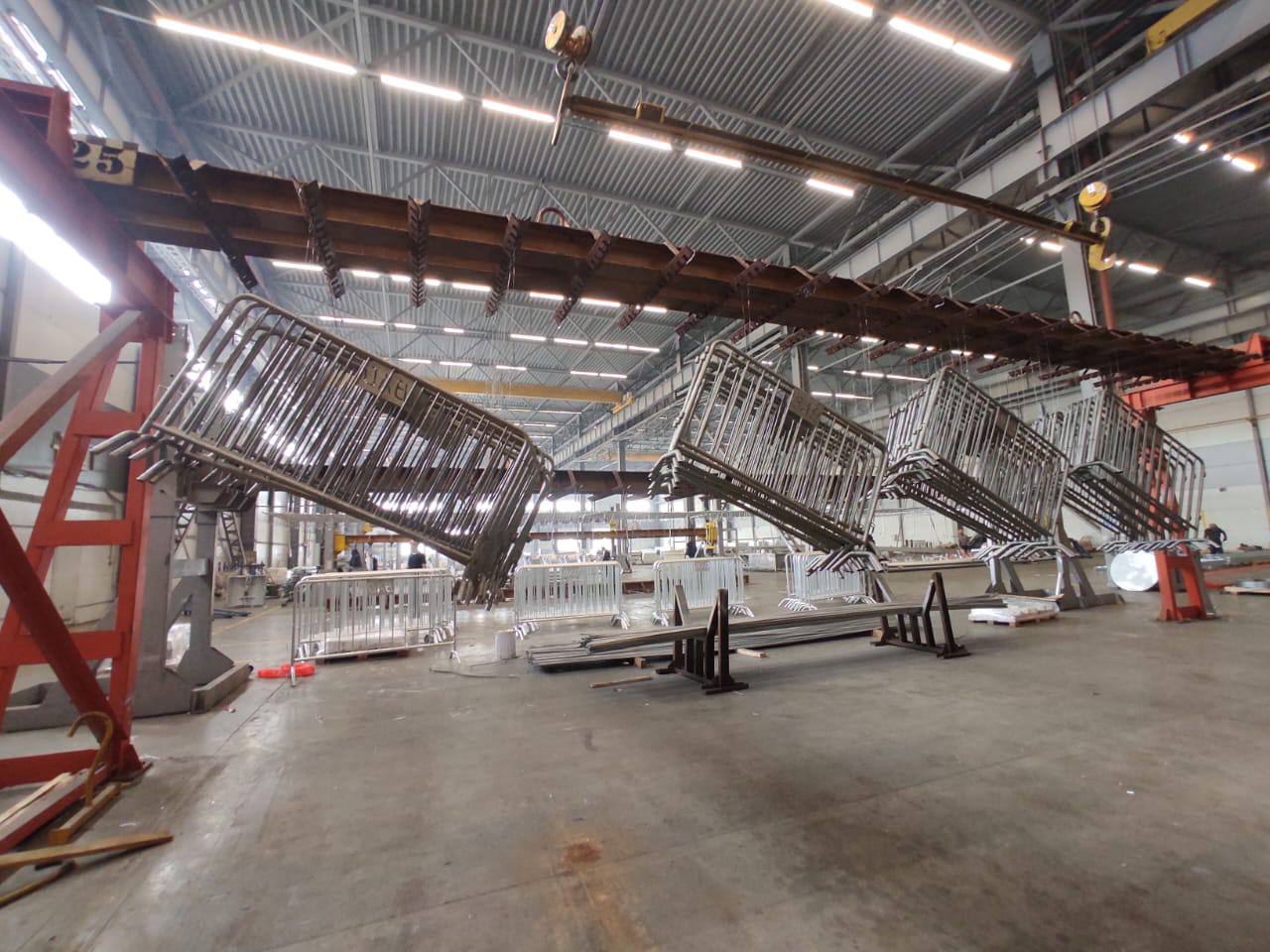 ФММ было произведено и установлено 1520 оцинкованных ограждений